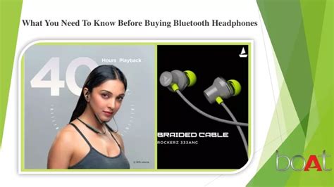 Features to Know Before Purchasing a Bluetooth Stereo Headset
