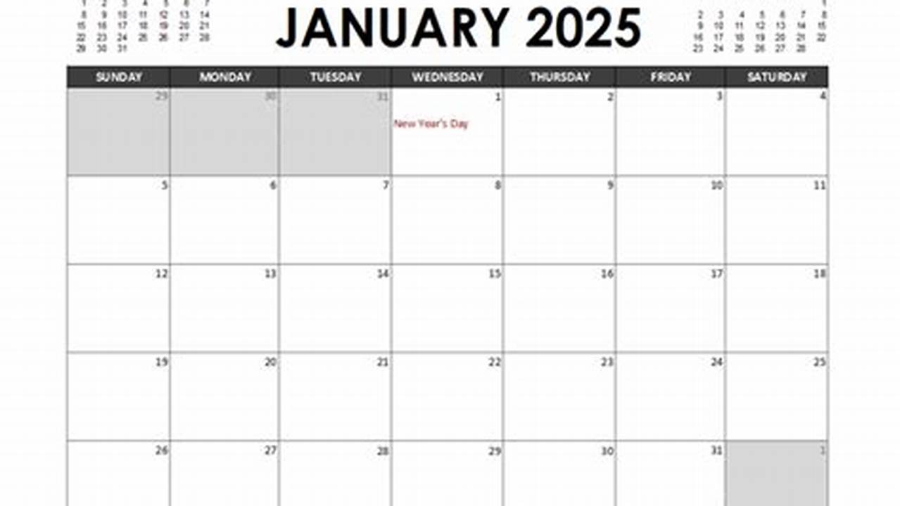 February 2025 Calendar Canada Excel Template