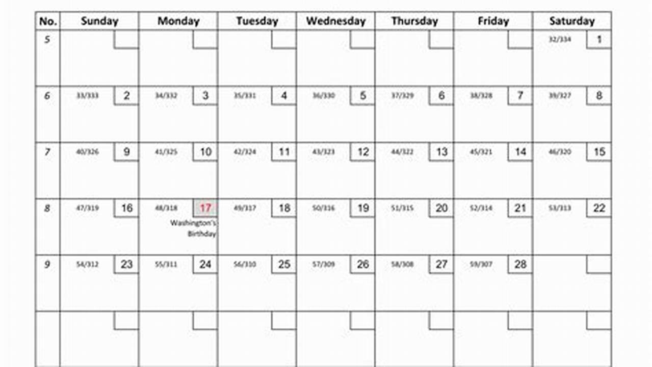 February 2025 Calendar With Notes Printable Check Calendar