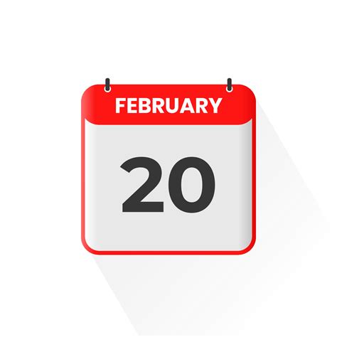 February 20th 3 Calendar