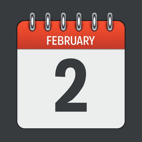 February 2nd Calendar