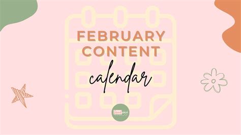 February Content Calendar
