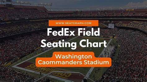 Fedex Field Seating Chart