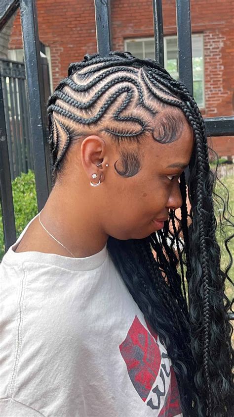 Feed-in Braided Mohawk