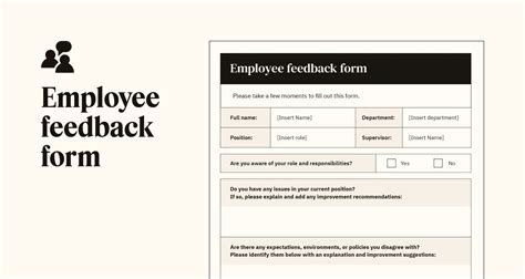 Feedback From Employees Form