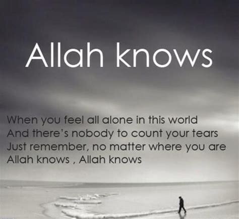 Feeling Alone Islamic Quotes