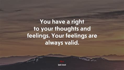 Feelings Are Valid Quote