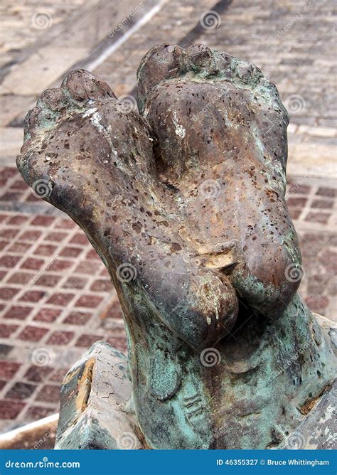 Feet Statue