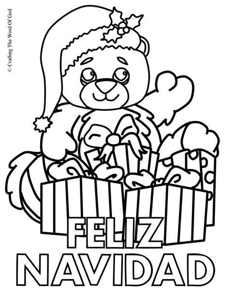Feliz Navidad Coloring Page
