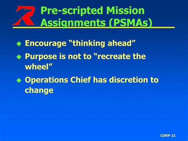 Fema Pre Scripted Mission Assignment Catalog