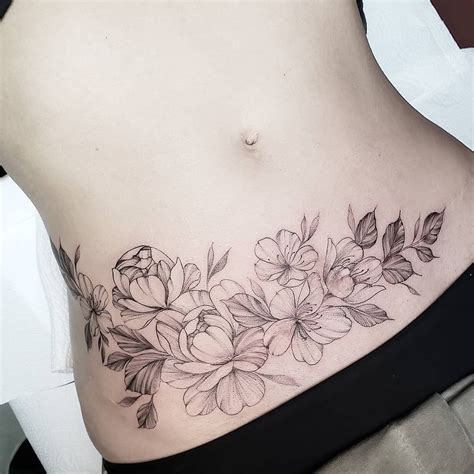 Female Abdominal Tattoos