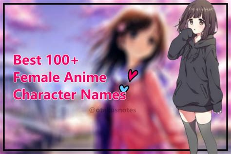 Female Anime Character Names