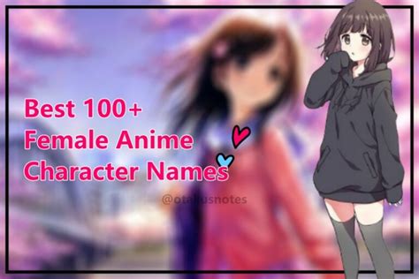 Female Anime Character Names For Instagram