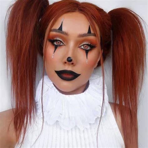 Female Clown Makeup Skin