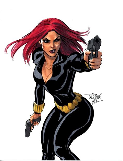 Female Comic Characters With Red Hair
