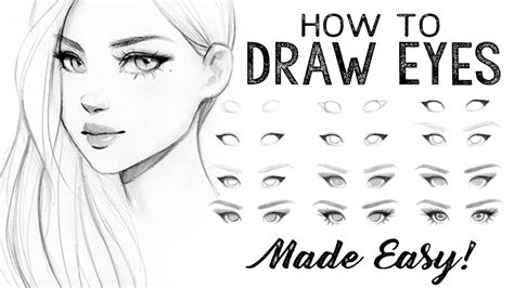 Female Eye Drawing Tools