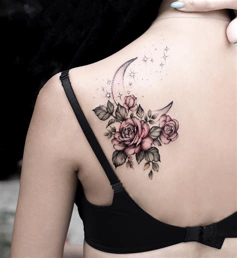 26 Awesome Floral Shoulder Tattoo Design Ideas For Woman