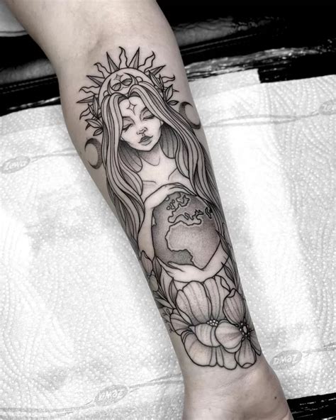 Female Spiritual Tattoos
