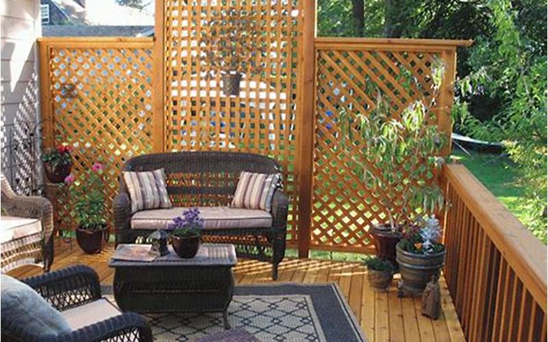 Fence Next To Deck Privacy: Creating Your Own Personal Sanctuary