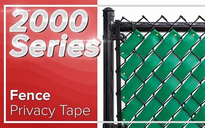 Fence Privacy Tape Home Depot: The Ultimate Solution For Your Privacy Concerns