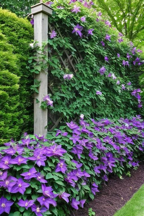 Fence Vines Landscape