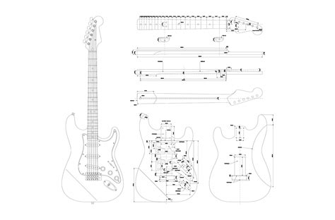 Fender Stratocaster Template