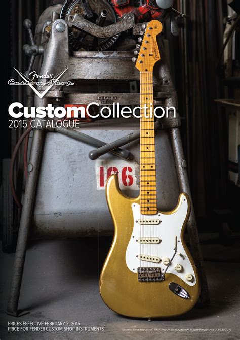 Fender Custom Shop Catalog