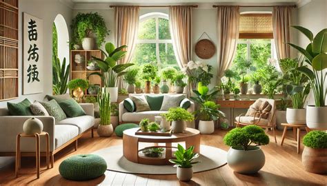 Feng Shui Flowers In Living Room