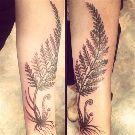 60 Fern Tattoo Designs For Men Leaf Ink Ideas