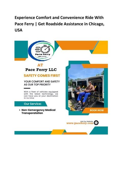 Ferry Comfort Convenience