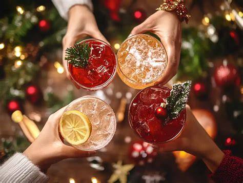 Festive Cheers with Drinks
