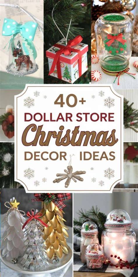 Festive Decor Inspirations Dollar Store