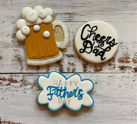 Festive Father's Day Cookies