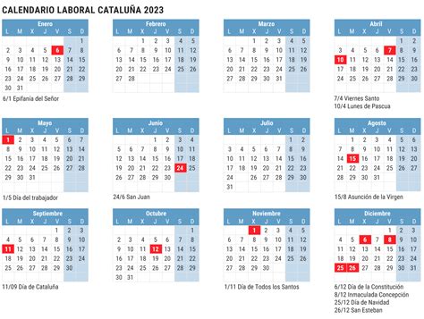 Festivo En Cataluña 2023 Calendario laboral 2023. gencat.cat