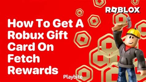 Fetch - Get excited! We\'ve added a Roblox gift card to the Fetch app 