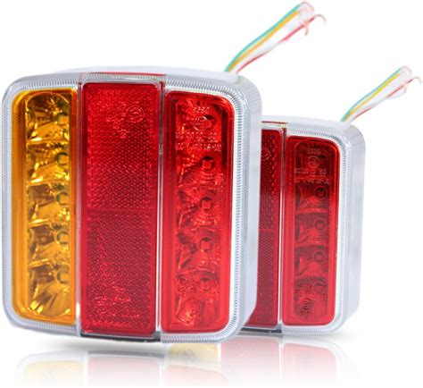 FEUX DE REMORQUE LED MAGNETIQUES 7.5 x 4 Mètres