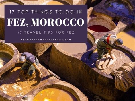 Fez Travel Tips