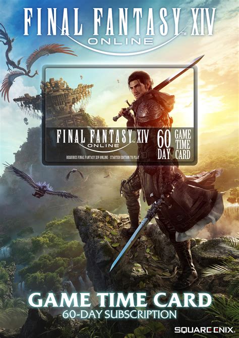 Unleash the Epicness of Final Fantasy XIV with the Ultimate Ffxiv Game Time Card