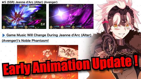 Experience the Thrilling Fgo Animation Update in Na: Enhance Your Gaming Experience Today!