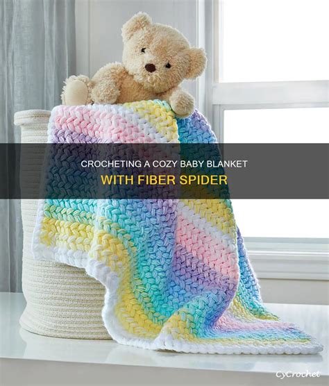Fiber Spider Crochet Blanket