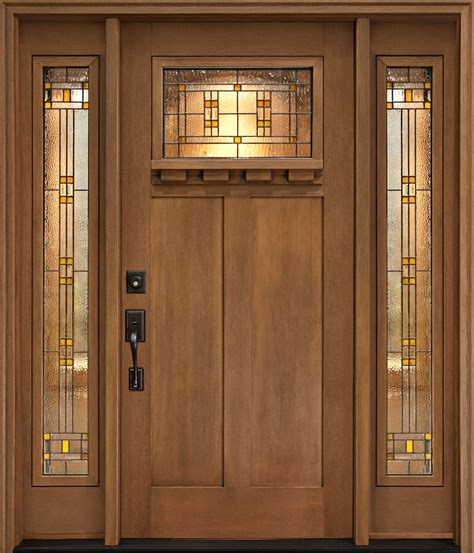 Fiberglass Mission Style Entry Doors