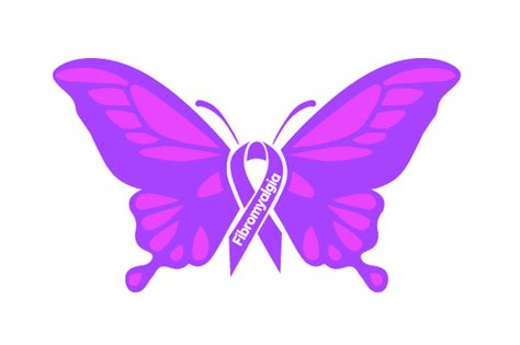 Download Fibromyalgia Butterfly SVG File - SVG Design for Cricut Machine