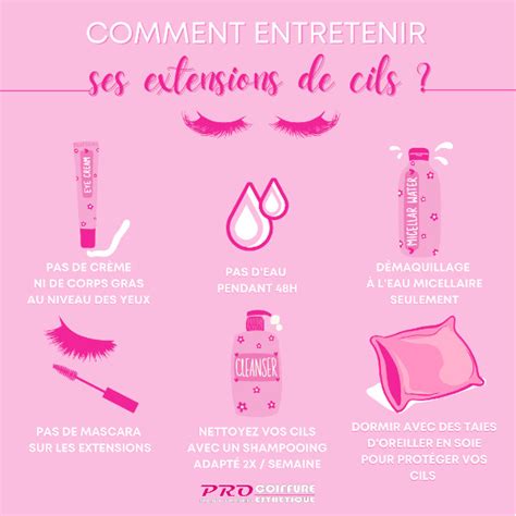 Fiche ENTRETIEN Extensions de Cils cliente After Care Eyelash | Etsy
