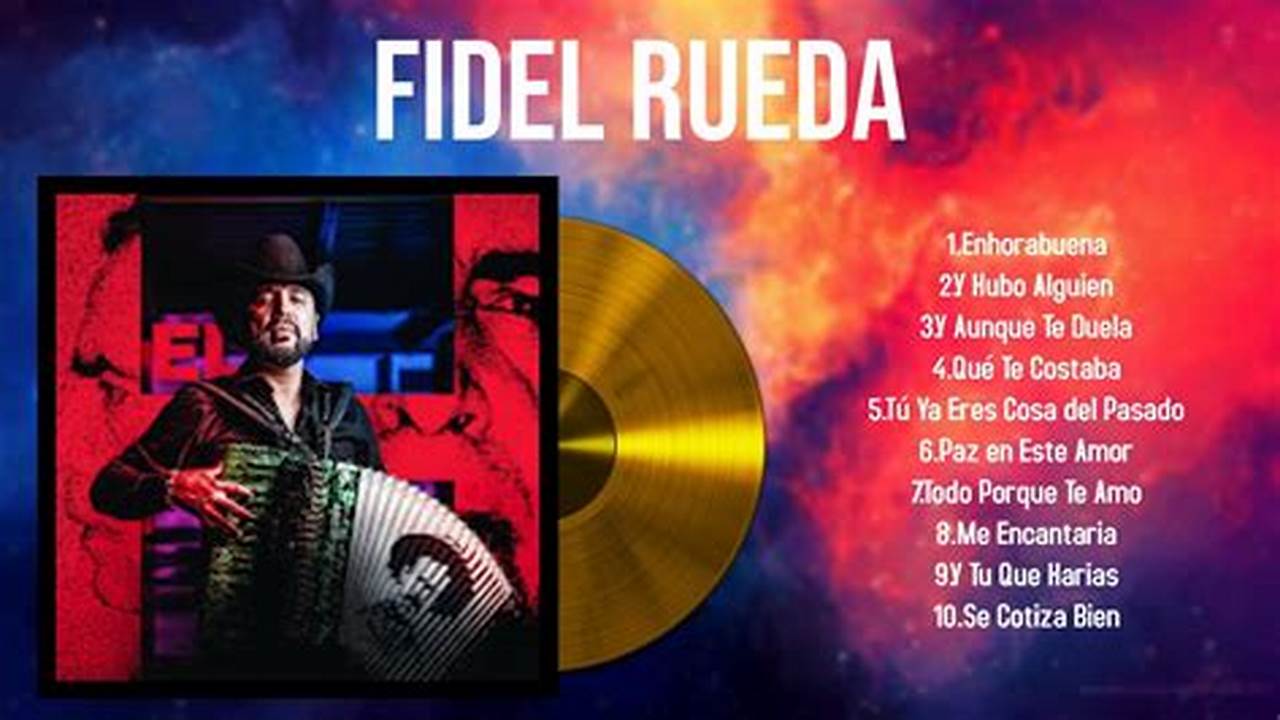 Fidel Rueda Conciertos 2024