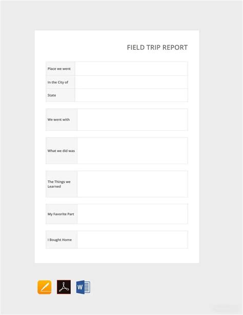 FREE 14+ Sample Trip Reports in MS Word Apple Pages Google Docs PDF