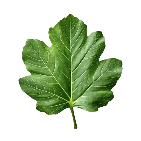 Fig Tree Leaf 3D PNG
