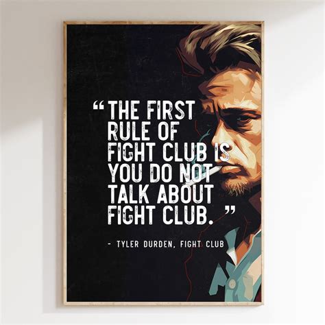 Fight Club Quotes First Rule