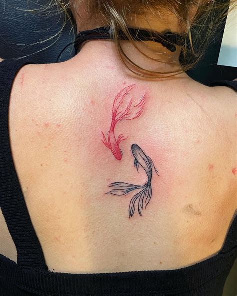 Fighting Fish Tattoo
