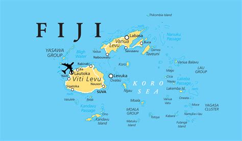 Fiji Map