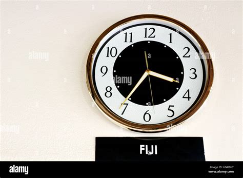 Fiji Time Concept